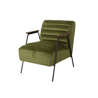 Fauteuil en velours   Hutch AMADEUS