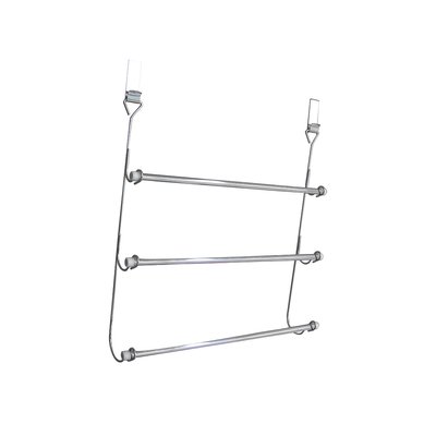 Over the Door Towel Rail in Chrome Finish SABICHI