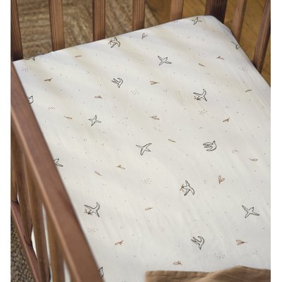 Drap housse Coton Bio berceau L'ENVOLEE KADOLIS