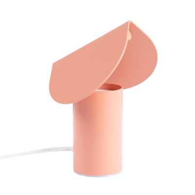 Lampe de bureau Aluminium Pêche LED 1 Biscuit EDEN