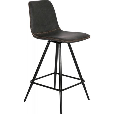 Chaise de bar en métal et PU élégante RECOLLECTION