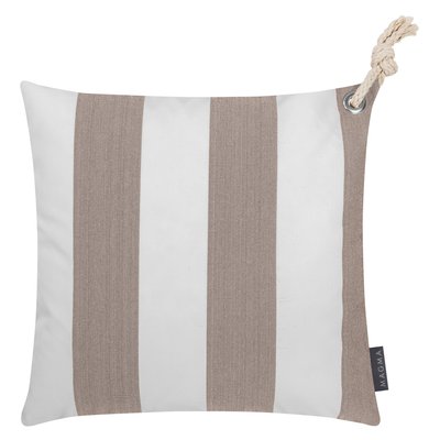 Housses de coussin extérieur rayées avec corde SANTORIN lot de 2 MAGMA HEIMTEX