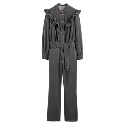 Комбинезон с круглым вырезом, длинные рукава LA REDOUTE COLLECTIONS