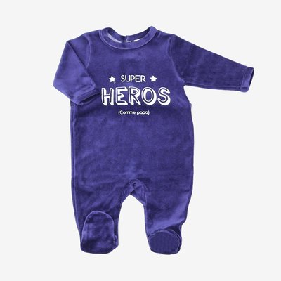 pyjama bébé - Super héros TROIS KILOS SEPT