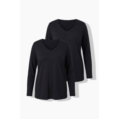 T-shirts à manches longues, lot de 2 ULLA POPKEN