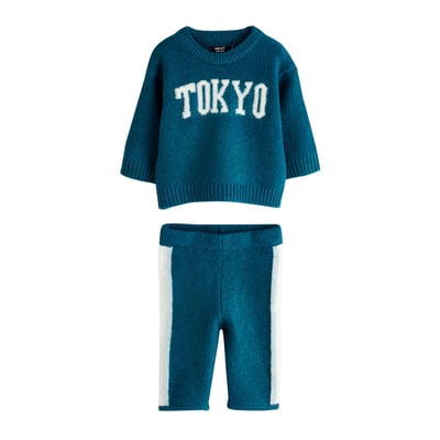 Pull en maille et pantalon de jogging NEXT