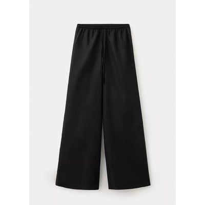 Pantalon droit lin MANGO TEEN