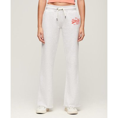 Pantalon de survêtement évasé taille basse Vintage Logo fluo SUPERDRY