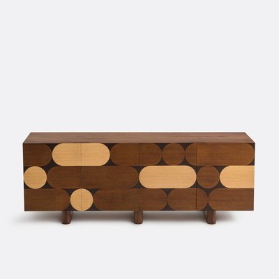 Sideboard Pontez mit 4 Türen, Nussbaumfurnier LA REDOUTE INTERIEURS