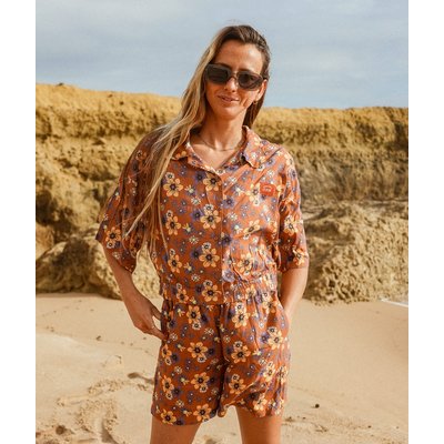 Short fluide imprimé en viscose LAVITRA OXBOW