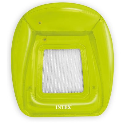 Fauteuil gonflable Candy maille   Vert INTEX