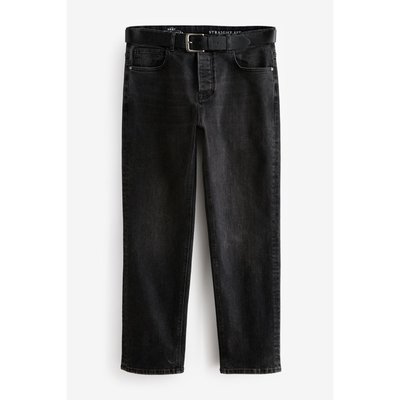 Jean authentique avec ceinture - coupe droite NEXT