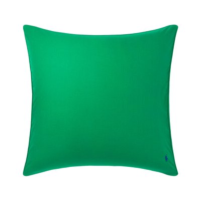 Taie à volant en percale de coton, POLO PLAYER RALPH LAUREN HOME