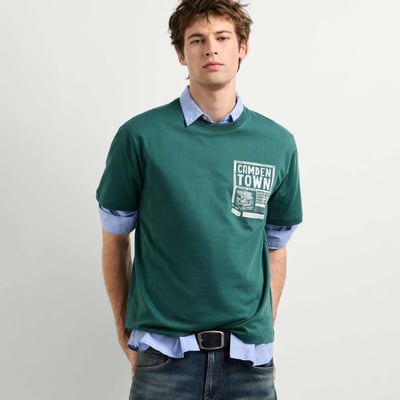T-Shirt Coupe Regular Avec Imprimé Graphique PEPE JEANS