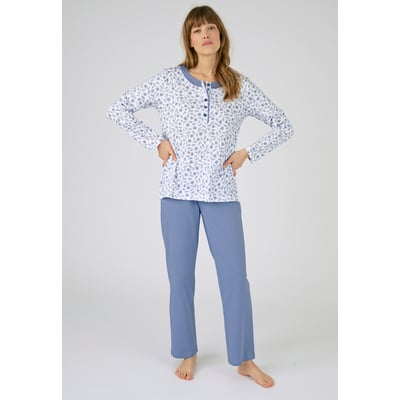 Pyjama en pur coton peigné DAMART