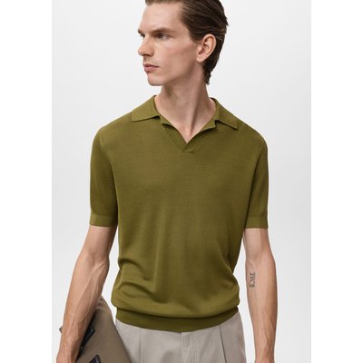 Polo coton microstructure MANGO MAN