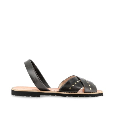 Sandales plates en cuir AVARCA ROCK UNISEX MINORQUINES