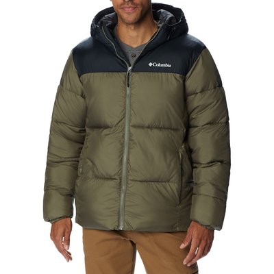 Two-Tone Padded Jacket with Hood COLUMBIA