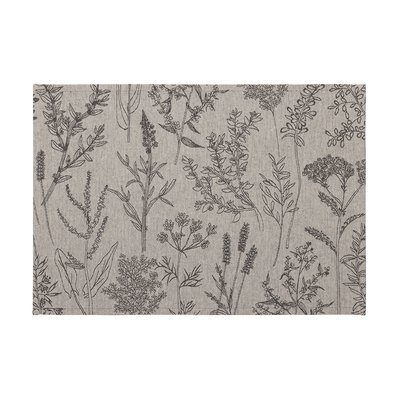 Set de table enduit en Coton, CHAMPÊTRE ENDUIT LE JACQUARD FRANCAIS