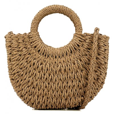Sac à main bandoulière en paille LES SACS DE K'RLOT