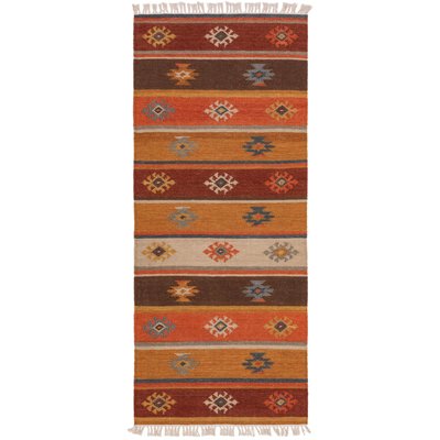 Tapis kilim tissé main ZOHRA BENUTA 