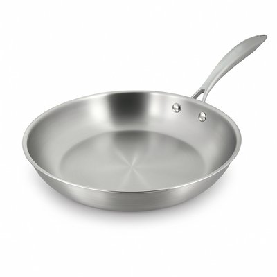 Poêle en acier inoxydable 28cm, TRIPLY MENASTYL