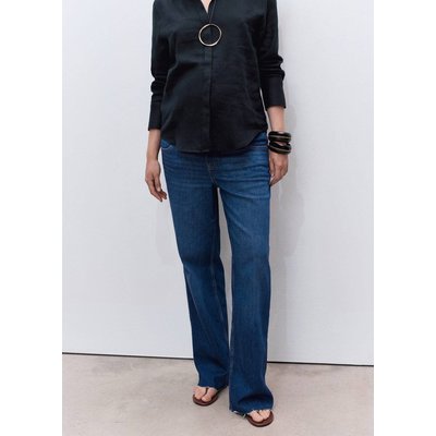 Jean wide leg prémaman MANGO