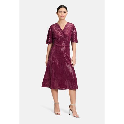 Robe de cocktail au look scintillant VERA MONT