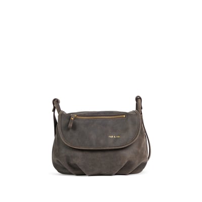 Sac à bandoulière en cuir souple JEN NAT & NIN