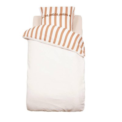 Housse de couette + 1 taie 140 x 200 cm bouclette EDEN