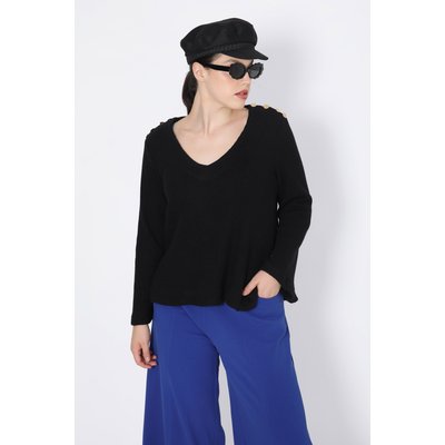 Pull en maille uni JEAN-MARC PHILIPPE