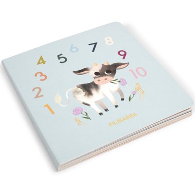 Livre bébé Compter jusqu'à 10 FILIBABBA