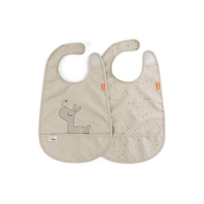 Lot de 2 bavoirs DONE BY DEER