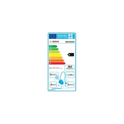 Aspirateur sans sac BGS7SIL64 serie 8 BOSCH