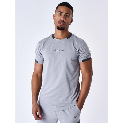 T-shirt avec bande contrastée logotée PROJECT X