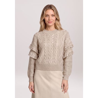 Pull-over en maille à franges BETTY & CO