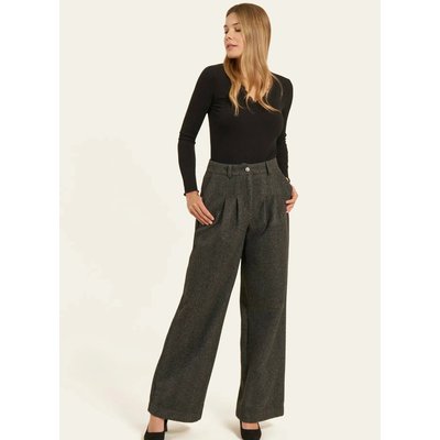 Pantalon large à motifs CHEVRON NAF NAF