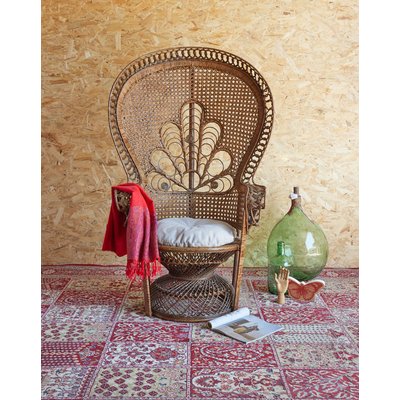 Fauteuil en osier Emmanuel N°19 - Bon état DEBONGOUT
