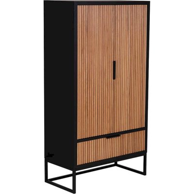 armoire industrielle bois métal deux portes style contemporain RECOLLECTION