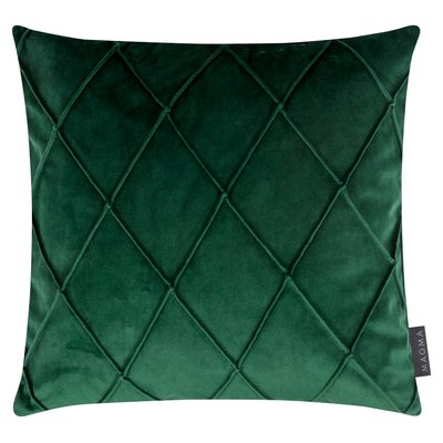 Housses de coussin velours relief pli cousu-Lot de 2 NOBLESS MAGMA HEIMTEX