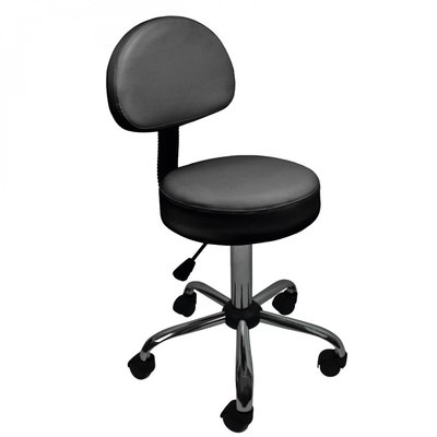 Tabouret rond avec dossier VIVEZEN