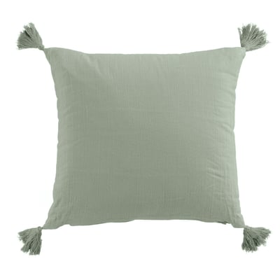 Coussin dehoussable gaze de coton Nuage 40 cm EDEN
