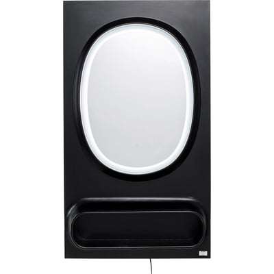 Miroir mural Aero LED vert 80x141cm KARE DESIGN