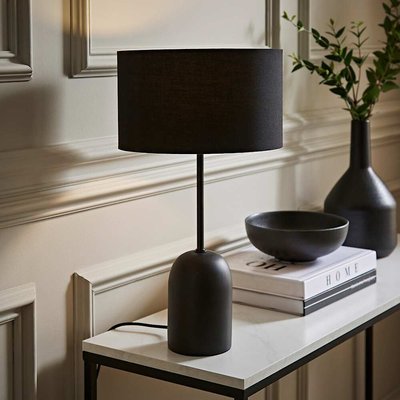 Kory Dome Table Lamp with Drum Shade ÉDITÉ