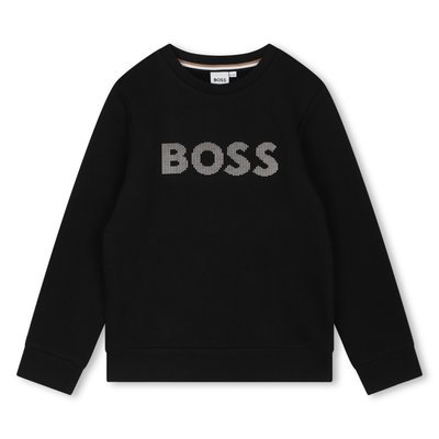 Sweat-shirt en molleton BOSS KIDSWEAR