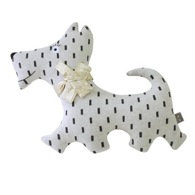 Grande peluche chien Scotty en coton bio TRICOT SEVIRA KIDS