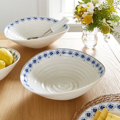 24cm Blue Small Serving Bowl SOPHIE CONRAN FOR PORTMEIRION