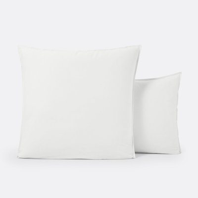 Scenario Plain 100% Washed Cotton Pillowcase LA REDOUTE INTERIEURS