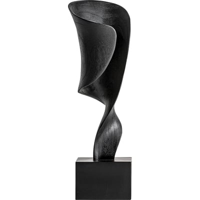 Sculpture décorative ethnique en teck RECOLLECTION