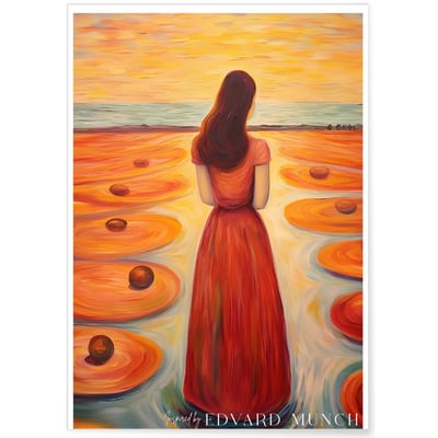 Affiche Edvard Munch n°6 L'AFFICHERIE